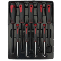 VIKTEC Auto tool 9pc Scraper, Hook and Pick Tool Kit(VT01118)