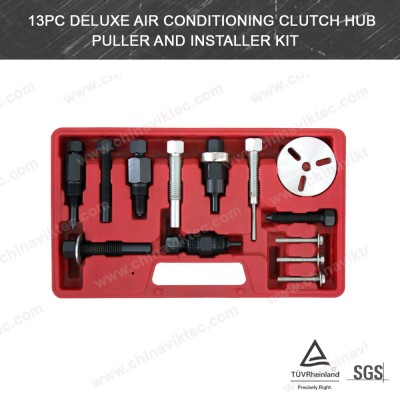 13pc car tool Deluxe A/C Clutch Hub Pulley Puller And Installer Set (VT01044)